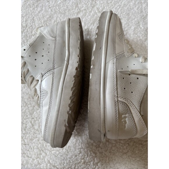 UGG Women's Highland Sneakers 1111336 White/White Size 11 UK 9 - Picture 2 of 6